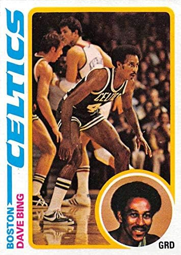 1978-79 Topps Basketbol Seti Break One 61 Dave Bing Boston Celtics Topps Şirketinden Resmi NBA Ticaret Kartı