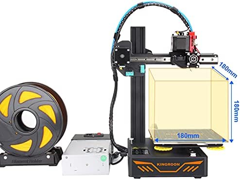 SUTK KP3S DIY 3D Yazıcı Kiti ımpressora 3D Doğrudan Ekstruder TMC2225 Sürücü Çift Metal Kılavuz Rayı 180180180mm (Renk: KP3S-A4988