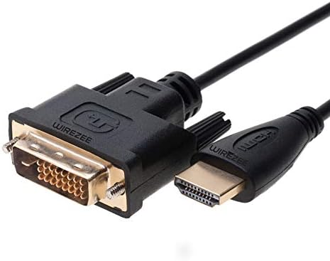 DVI-D HDMI Video Kablosu 24 + 1 Pin Çift Bağlantı M / M 1.5 f 3ft 6ft 10ft 15ft 25ft (6FT)
