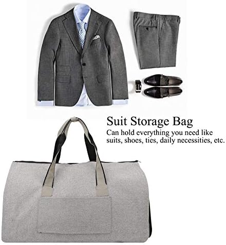SH-RuiDu 2 in 1 Çok Amaçlı Takım Elbise Taşıyıcı Katlanır Giysi giysi saklama torbaları Organizatör Seyahat için