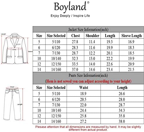 Boyland Boys 2 Parça Takım Elbise Smokin Suit Parlak Sequins Tepe Yaka Slim Fit Ceket Pantolon Parti Performans
