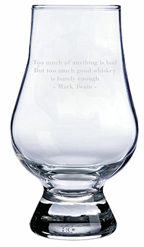 GLENCAİRN Mark Twain Alıntı Viski Bardağı