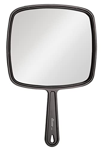 Diane TV Aynası-Sapta Asılı Delikli El Makyaj aynası-Seyahat, Banyo, Çalışma Masası, Makyaj, Güzellik, Bakım, Tıraş, D1211 için