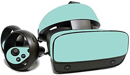 Oculus Rift S için MightySkins Cilt - Katı Bebek Mavisi / Koruyucu, Dayanıklı ve Benzersiz Vinil Çıkartma Sarma Kapağı / Stilleri