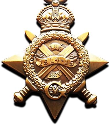 Goldbrothers13 WW1 Madalya Üçlüsü 1914-15 Yıldız, Savaş ve Zafer Madalyası Yeni Repro