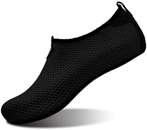 L-RUN Unisex Su Ayakkabı Yalınayak Cilt Ayakkabı Çalıştırmak için Dalış Sörf Yüzmek Plaj Yoga