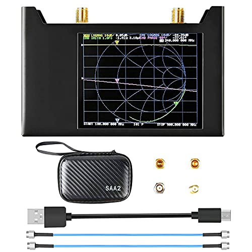 Lifbeier NanoVNA SAA-V2 Vektör Ağ Analizörü 50 kHz-3 GHz HF VHF UHF Anten Analizörü Ölçüm S Parametreleri, Gerilim Ayakta Dalga