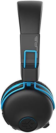 JLab Buddies Oyun Kablosuz Çocuk Kulaklık | Mavi / 22 + Saat Bluetooth 5 Çalma Süresi 60ms Mobil Oyun için Süper Düşük Gecikme