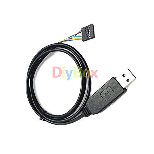 10 ADET 6pin FTDI FT232RL USB Seri Adaptör Modülü TTL RS232 Kabloları