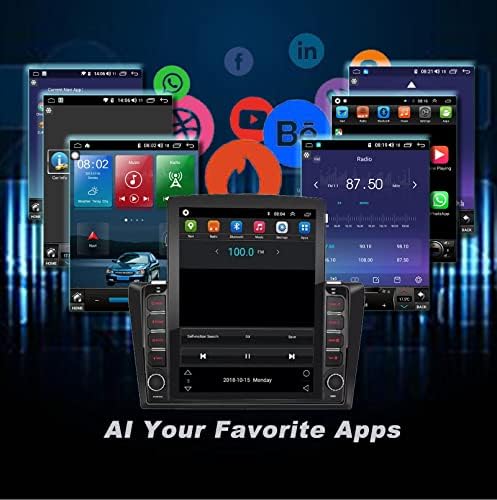 Stereo Alıcıları GPS Navigasyon Mazda 3 Mazda3 2006-2012 için, Apple Carplay ile Android 10 Radyo Android Oto 9.7 İnç IPS Ekran