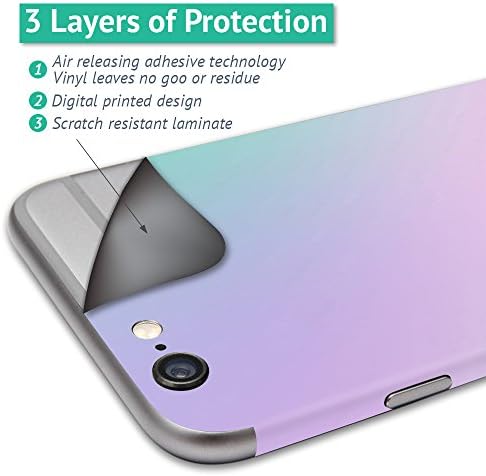 Samsung S8 Plus ile Uyumlu MightySkins Cilt - Huzurlu Patlama | Koruyucu, Dayanıklı ve Benzersiz Vinil Çıkartma sarma Kapağı