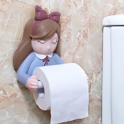 homozy Duvara Monte Havlu Tutucu Doku kağıt Tutucu Tuvalet Kağıdı Dağıtıcı havlu askısı Dekorasyon için Banyo mutfak dekoru