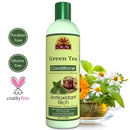 Tamam / Yeşil Çay Besleyici Antioksidan Bakımından Zengin Saç Kremi / Tüm Saç Tipleri ve Dokular için / Canlandırın-Gençleştirin-Geri