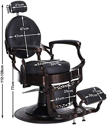 Kuaför Salonu Sandalye Hidrolik Uzanmış Salon Güzellik Salonu berber Koltuğu Berber Koltuğu Ekipmanları Yüksek-End Galvanik Dişli