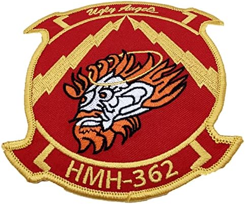 HMH-362 Çirkin Melekler (Koyu Kırmızı) Yama-Dikmek