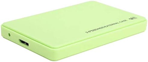 Yencoly 5GB / ps Mobil Sabit Disk, Ultra İnce HDD Kutusu, 2,5 inç Sabit Diskler için (Yeşil)