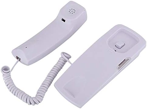 Ev Telefonu, Kablolu Telefon, Ev Otel Restoranı için Geleneksel Mini LCD Ekran Ofisi (Beyaz)