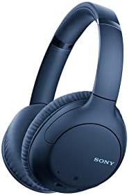 Sony Gürültü Önleyici Kulaklıklar WHCH710N: Telefon Görüşmesi için Mikrofonlu Kablosuz Bluetooth Kulak Üstü Kulaklık, Mavi ('a