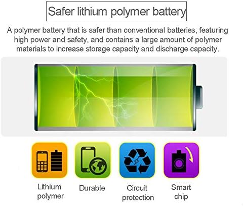 Akıllı İzle Pil LQ-S1 Şarj Edilebilir Lityum Pil ile 420 MAH Kapasiteli yanı sıra fit için RYX-NX9, SCX-M9-CE, JHCY-S1, LHL-M9-CE,