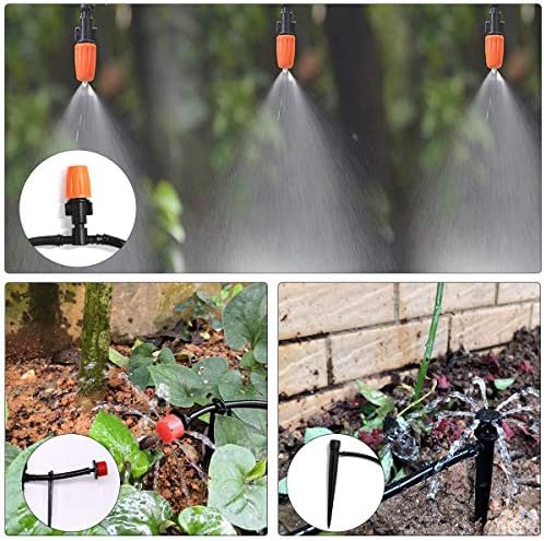 GHKLGTY DIY Damla Sulama Sistemi ıle Ayarlanabilir Damlatıcıları Kitleri Ev bahçe aracı Sulama Yağmurlama Otomatik Sulama Cihazı