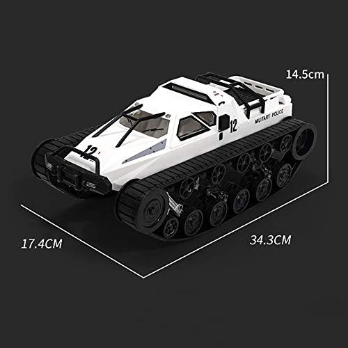 Lıhgfw RC Yüksek Hızlı Sürüklenme Tankı Uzaktan Kumanda Paletli Zırhlı Off-Road Araç Şarj Edilebilir Çocuk çocuk oyuncağı Araba