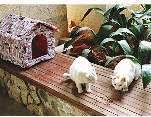 Pet yuva Sokak kedi Kumu Açık yağmur barınak Vahşi kedi Evi Villa Kulübesi Açık Ev Plastik Sıcak Yağmur Geçirmez Su Geçirmez