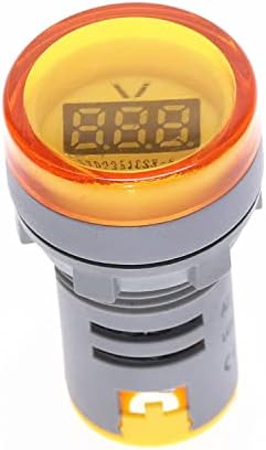 KADIWOAD LED voltmetre sinyal ışıkları dijital ekran ölçer Volt gerilim metre gösterge lambası test ölçüm aralığı AC 20-500 V