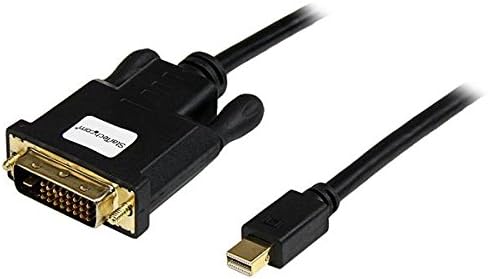 StarTech M/M-DVI Monitörünüz / TV'NİZ için mDP Kablosu-Windows ve Mac Uyumlu (MDP2DVIMM6B) - DisplayPort Kablosu - Mini DisplayPort