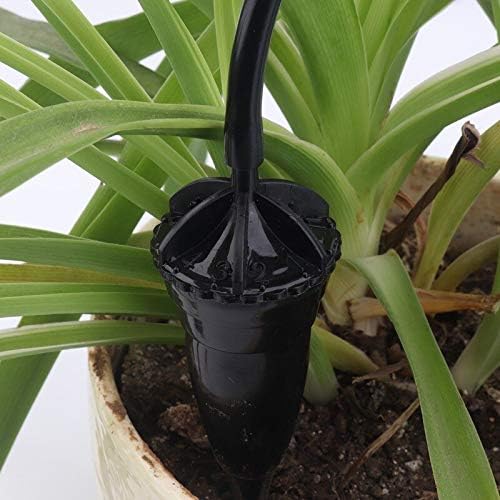 KASMOM 20 setleri Bahçe Saksı Çiçek Sulama Sistemi Kitleri Ayarlanabilir Sulama Cihazı Mini Damla Sulama Kiti Su Sızıntı Damlatıcıları-Yeşil