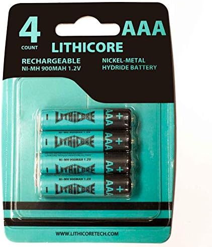 Lithicore AAA + Piller ve Şarj Cihazı Paketi