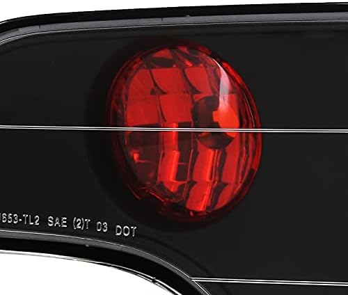 Spec-D Tuning Siyah Konut Şeffaf Lens kuyruk ışıkları ile Uyumlu Honda Civic 4Dr Sedan 2006-2011 L + R Çifti Arka Lambası Montaj