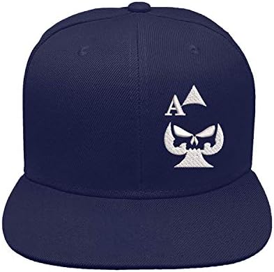 Maça ası Keskin Nişancı Tabancası Punisher Işlemeli Flexfit Donatılmış beyzbol şapkası Şapka 2nd Değişiklik