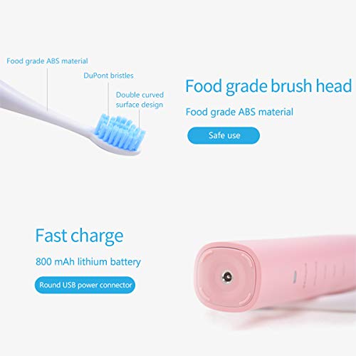 Moda * HAYAT Elektrikli Diş Fırçası Şarj Edilebilir Diş Fırçası Su Geçirmez Seyahat Elektrikli Diş Fırçası Diş Beyazlatma Akıllı
