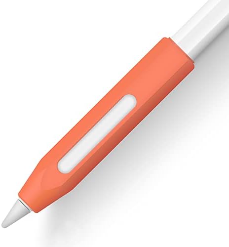 Apple Pencil 2. Nesil Aksesuarlar için Tutamak, Koruyucu Silikon Kılıf Kapağı Ergonomik Tasarım Manyetik Şarj ve Çift Dokunuşla
