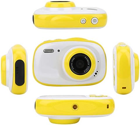 Okuyonik Çocuk Kamerası, Çocuk için Fotoğraf Çekmek için Fotoğraf Paylaşmak için Çocuk Kameralı Toz Geçirmez Kamera (Sarı)