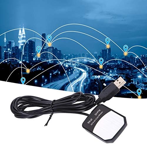 GPS Alıcısı Anten, USB Arayüzü 1.023 MHz Akışı 10HZ Navigasyon Modülü VK-162 DC3. 3V-5V ile Araç Navigasyon için Mesafe Ölçümü
