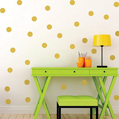 Duvar Sticker çıkartma, 52Pcs Polka Dots yuvarlak duvar çıkartmaları çocuk çocuk odası ev dekor çıkartmaları DIY