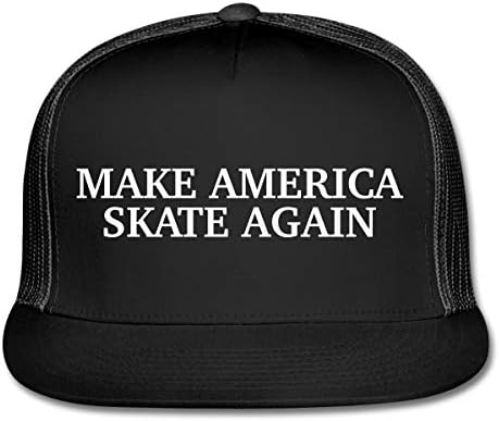 Spreadshirt Yapmak Amerika Paten Tekrar Komik Sloganı kamyon şoförü şapkası
